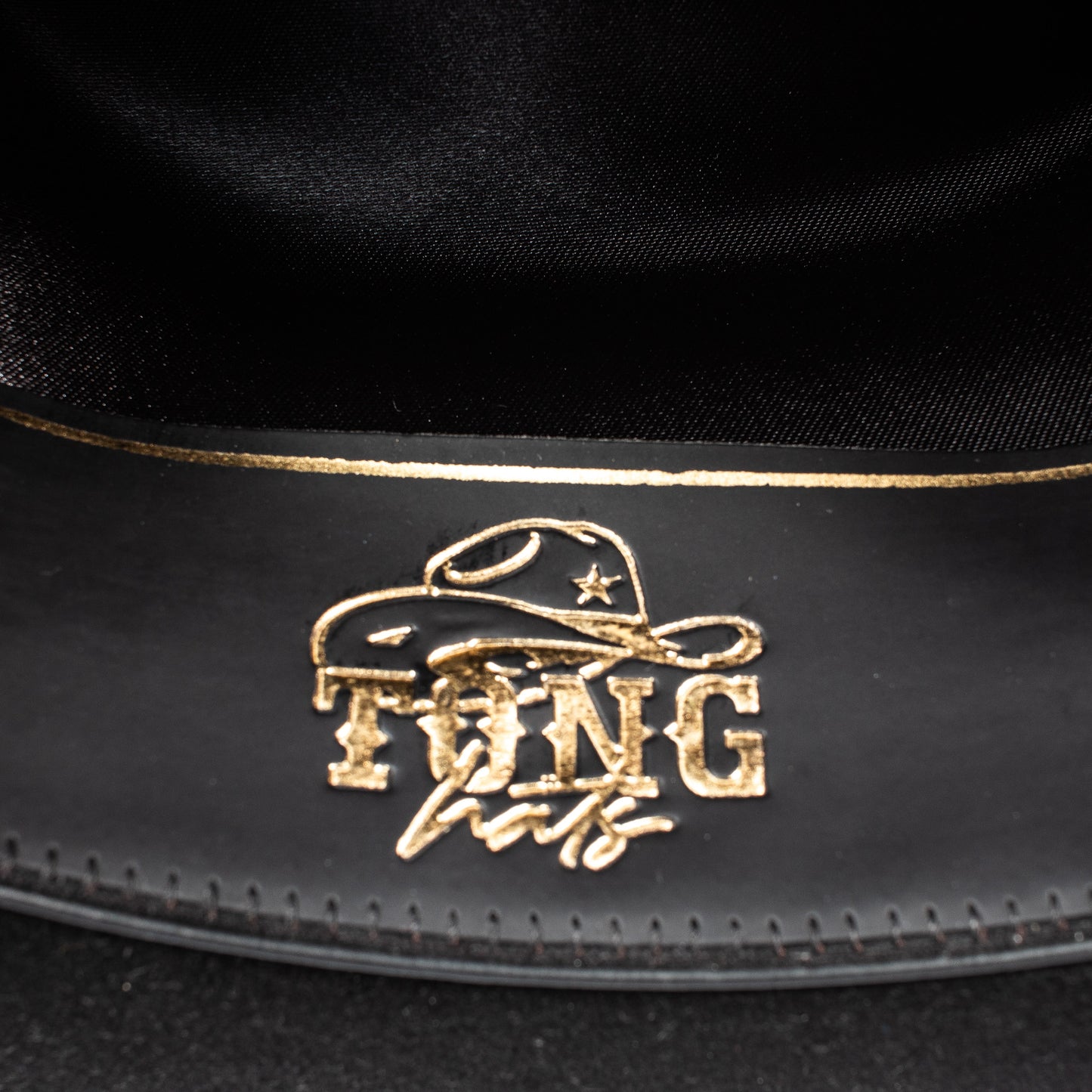 Tejana Tong Hats Negro